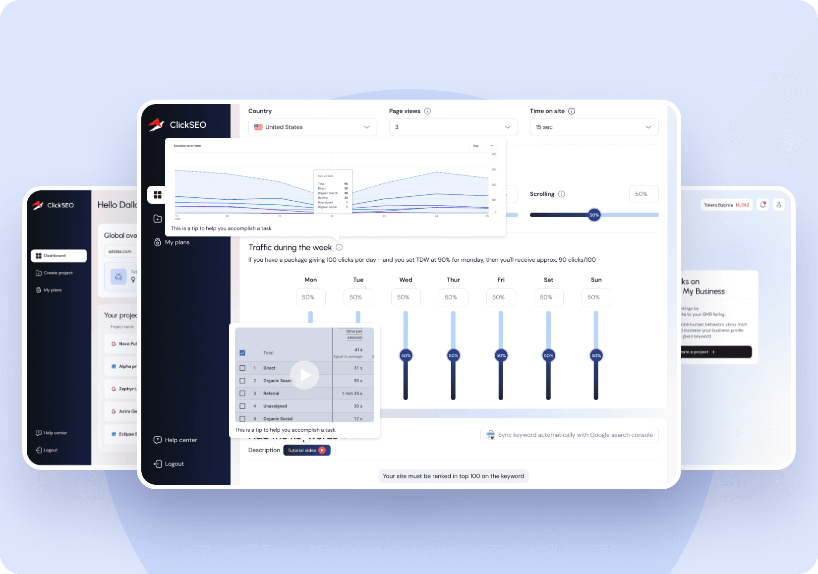 SEO Traffic & CTR Optimization Platform